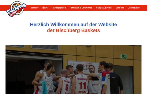 Vorschau von www.bischberg-baskets.de, Bischberg Baskets. Basketball für alle Altersgruppen.