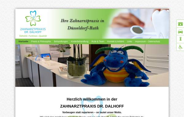 Vorschau von www.dr-dalhoff.de, Dalhoff, Dr. Jörg
