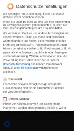 Vorschau der mobilen Webseite www.zahnarzt-duesseldorf-cremer.de, Gemeinschaftspraxis Dr. Cremers
