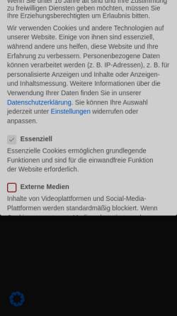 Vorschau der mobilen Webseite www.zahnarzt-duesseldorf-cremer.de, Gemeinschaftspraxis Dr. Cremers