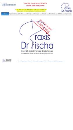 Vorschau der mobilen Webseite www.praxis-dr-pischa.de, Pischa, Dr. med. Ulrich
