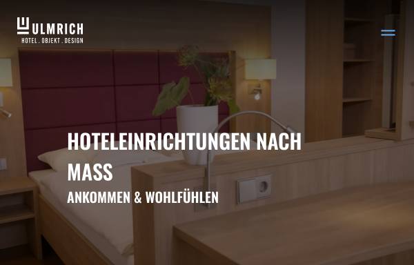 Vorschau von www.ulmrich-hoteleinrichtungen.de, Ulmrich GmbH