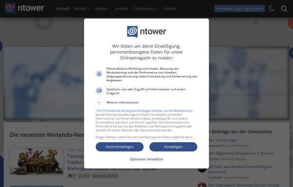 Vorschau von www.ntower.de, Ntower