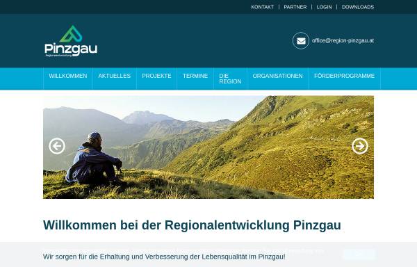 Vorschau von www.nationalparkregion.at, Nationalparkregion Hohe Tauern