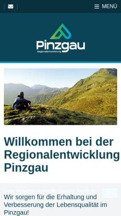 Vorschau der mobilen Webseite www.nationalparkregion.at, Nationalparkregion Hohe Tauern