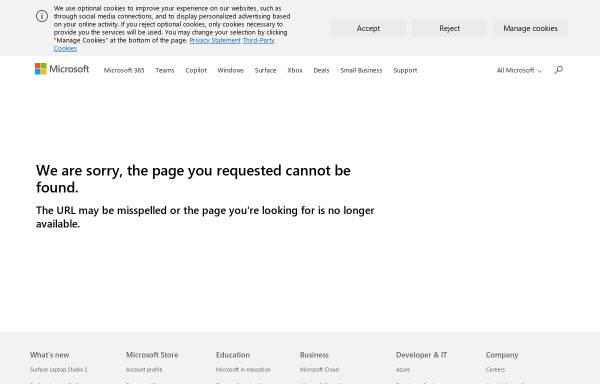 Vorschau von www.microsoft.com, Microsoft Safety Scanner - Kostenloses Onlinetool für die Integrität und Sicherheit von Computern