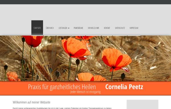 Vorschau von www.heilpraxis-corneliapeetz.de, Cornelia Peetz
