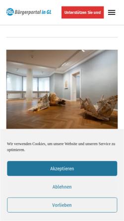 Vorschau der mobilen Webseite in-gl.de, iGL Bürgerportal Bergisch Gladbach