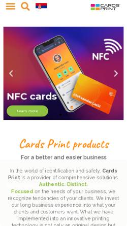 Vorschau der mobilen Webseite www.novo.de, NOVO-Organisationsmittel GmbH - Expresscards