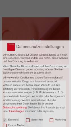 Vorschau der mobilen Webseite weingut-hans-lang.de, Lang, Weingut Hans