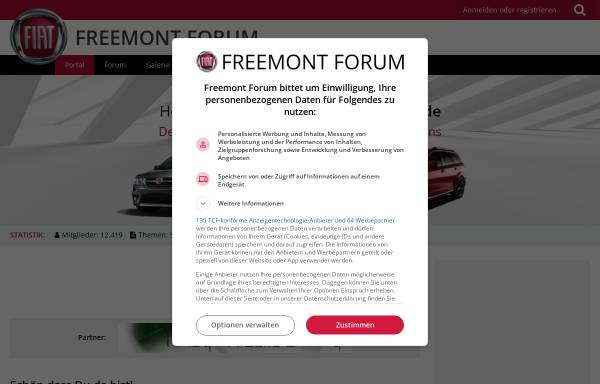 Vorschau von www.freemont.de, Fiat Freemont Forum