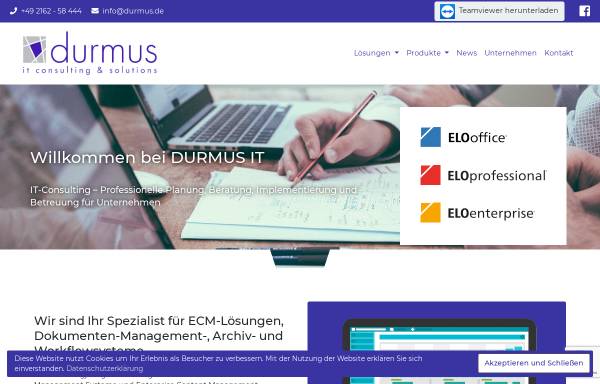 Vorschau von www.durmus.de, Durmus IT Consulting & Solutions