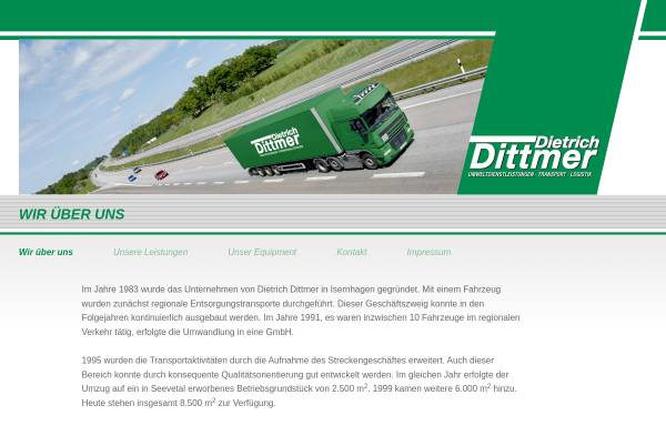 Vorschau von www.dietrich-dittmer.de, Dietrich Dittmer GmbH