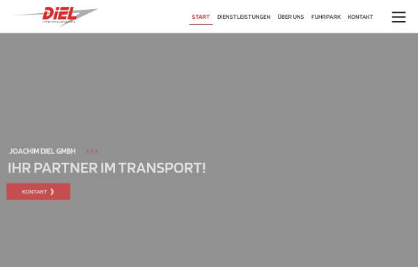 Vorschau von www.diel-transporte.de, Diel GmbH