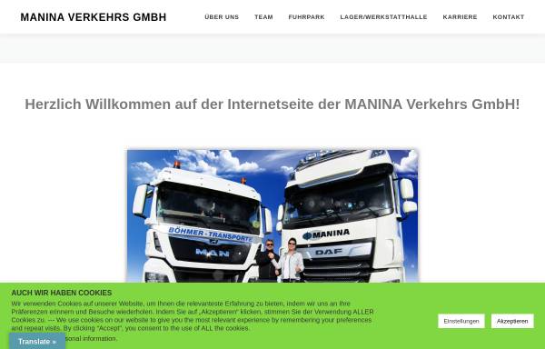 Vorschau von www.boehmer-transporte.de, Böhmer Transporte