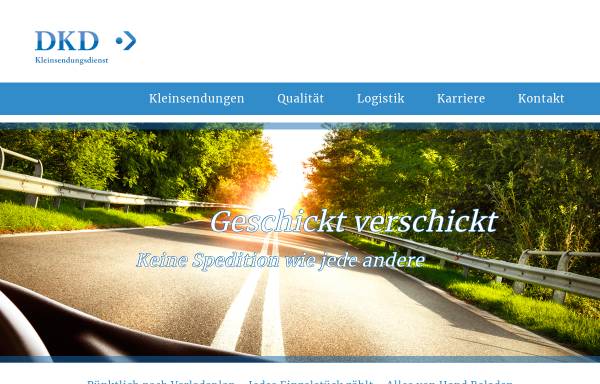 Vorschau von www.dkd-kleinsendungsdienst.de, DKD Kleinsendungsdienst GmbH