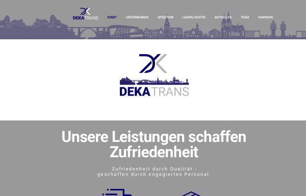 Vorschau von www.deka-trans.de, Deka-Trans - Deka-Rent Transport- & LKW-Vermietungs-GmbH