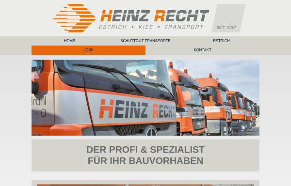 Vorschau von www.heinz-recht.de, Heinz Recht GmbH