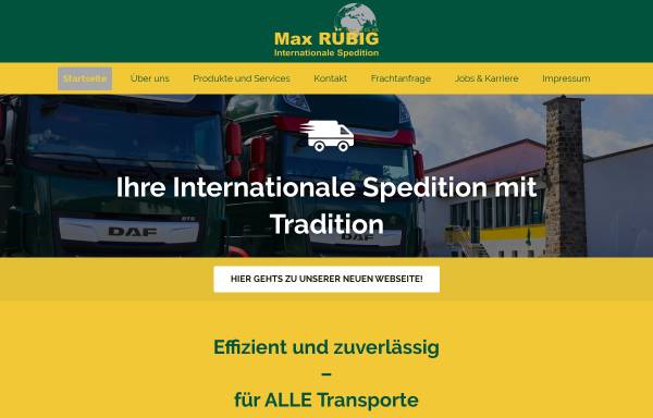 Vorschau von www.maxruebig.de, Max Rübig GmbH & Co. KG