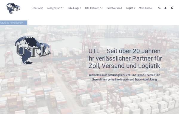Vorschau von utl-logistik.de, UTL GmbH & Co.KG