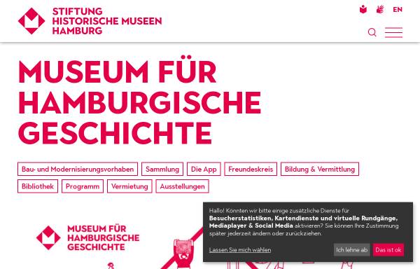 Vorschau von shmh.de, Klingendes Museum Hamburg
