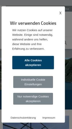 Vorschau der mobilen Webseite www.sonnewindwaerme.de, Sonne Wind & Wärme