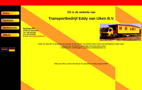 Vorschau von www.eddyvanijken.nl, Eddy van IJken BV