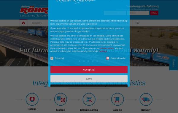 Vorschau von aroehr-service.de, Anton Röhr GmbH & Co. KG
