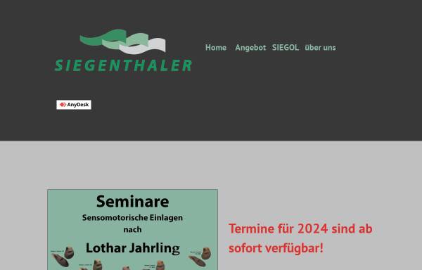 Vorschau von www.h-siegenthaler.ch, H. Siegenthaler AG