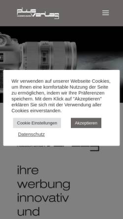 Vorschau der mobilen Webseite plus-verlag.de, Plus-Verlag Hüeber GmbH