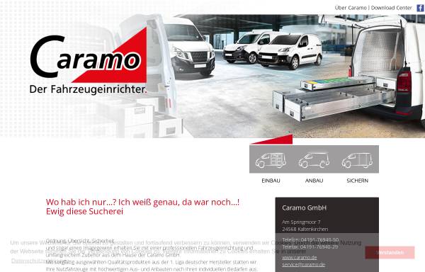 Vorschau von www.caramo.de, Caramo GmbH