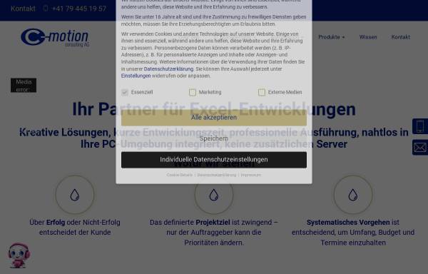 Vorschau von cmotion.ch, c-motion consulting AG
