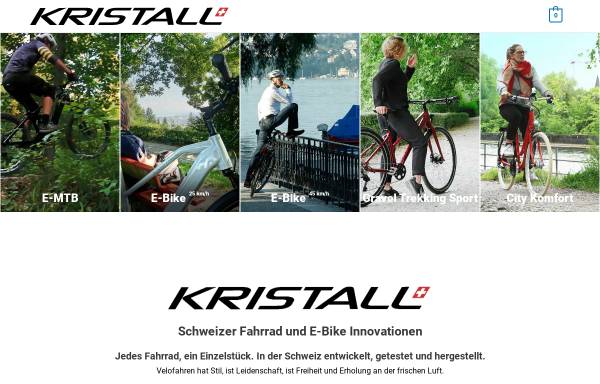 Vorschau von kristallvelo.ch, Baltensperger & Partner AG