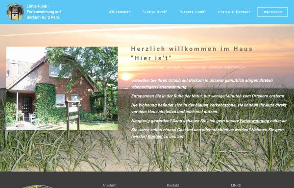 Vorschau von www.prinz-borkum.de, Ferienwohnung 