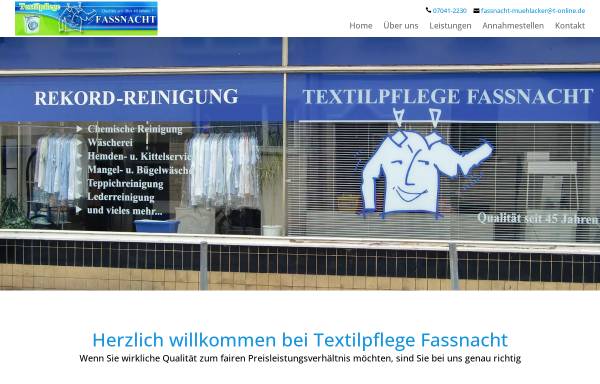 Textilpflege Fassnacht