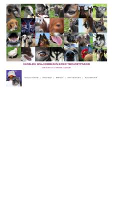 Vorschau der mobilen Webseite tierarztpraxis-dr-ae.de, Tierarztpraxis Dr. Sabine Aé