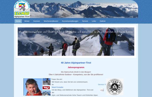 Vorschau von www.alpinpartner-tirol.at, Alpinpartner-Tirol