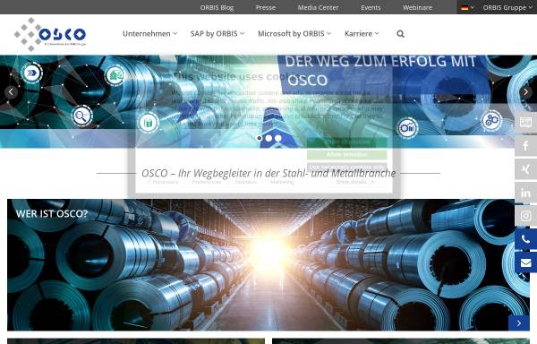 Vorschau von www.osco.de, OSCo Olbricht, Seehaus & Co. Consulting GmbH