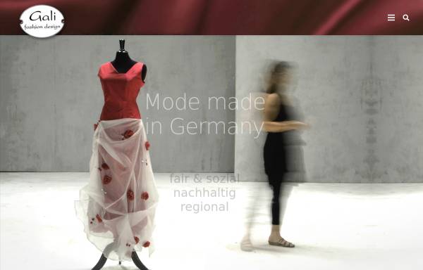 Vorschau von www.gali-design.de, Gali fashion Design & Jeans-Doktor
