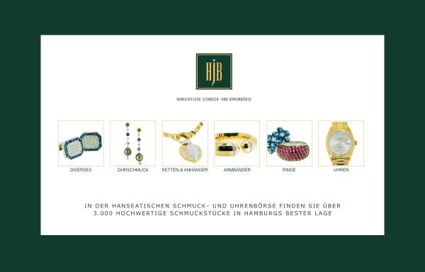 Vorschau von www.hjb-hamburg.de, HJB Hanseatische Schmuck- und Uhrenbörse