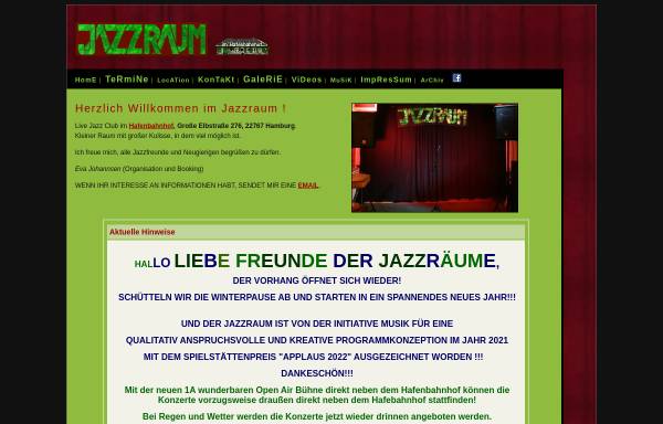 Jazzraum: Jazz Live Musik Veranstaltungen