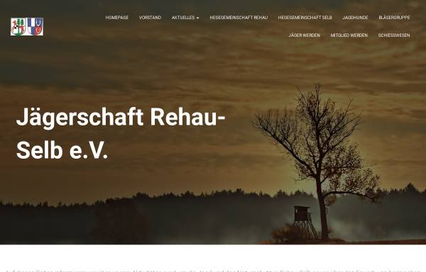 Vorschau von www.jaegerschaft-rehau-selb.de, Jägerschaft Rehau Selb - Kreisgruppe im Bayerischen Jagdverband e.V.