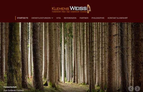 Vorschau von www.klemens-weiss.at, DI Mag. Klemens Weiss