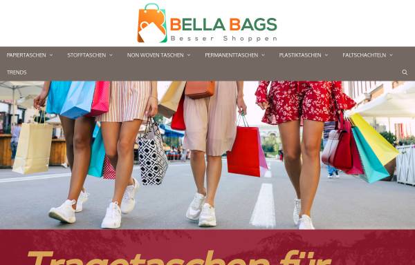 Vorschau von bellabags.de, Bella Bags - Wolfgang E. Löppmann Handelskontor GbR