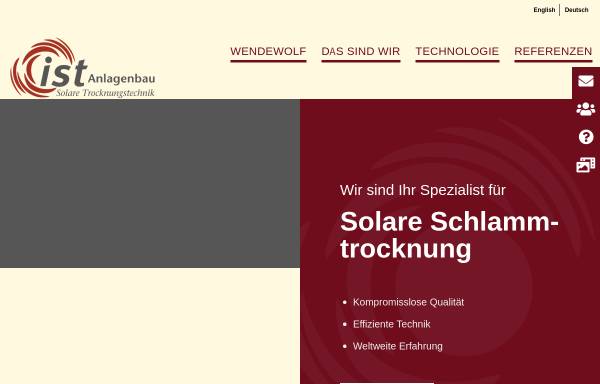Vorschau von www.wendewolf.com, Ist Anlagenbau GmbH