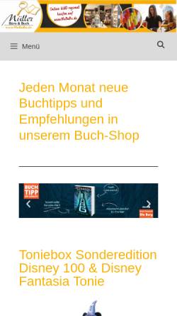 Vorschau der mobilen Webseite www.mububu.de, Müller Büro & Buch