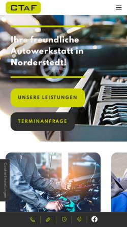 Vorschau der mobilen Webseite www.autopfandhaus-hamburg.de, DCCCH Dierk Cyron GmbH