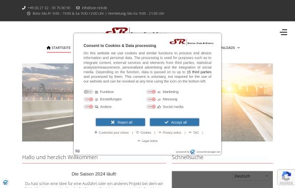 Vorschau von see-red.de, See Red GmbH