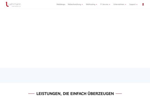 Vorschau von www.lehrmann.de, Marcus Lehrmann Internetservice