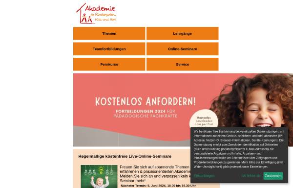 Vorschau von www.kindergartenexperte.de, Kindergarten-Experte